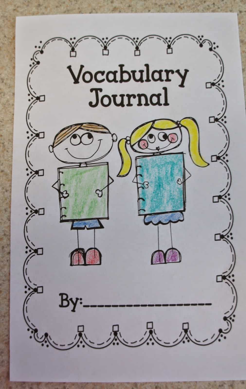 Vocabulary Freebie - Ashleigh's Education Journey