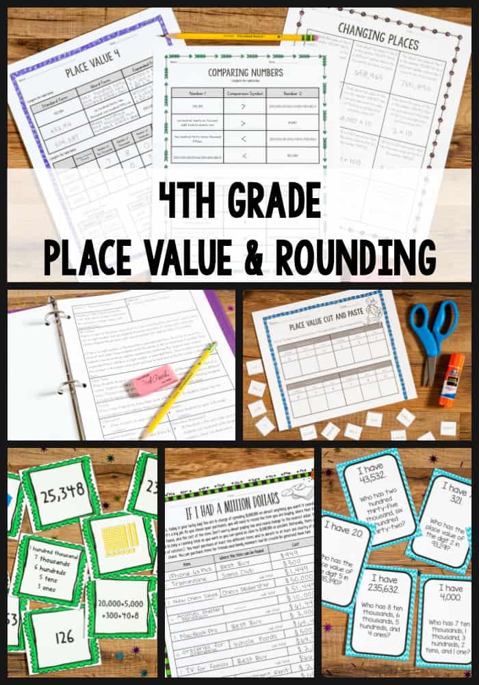 4TH GRADE PLACE VALUE AND ROUNDING