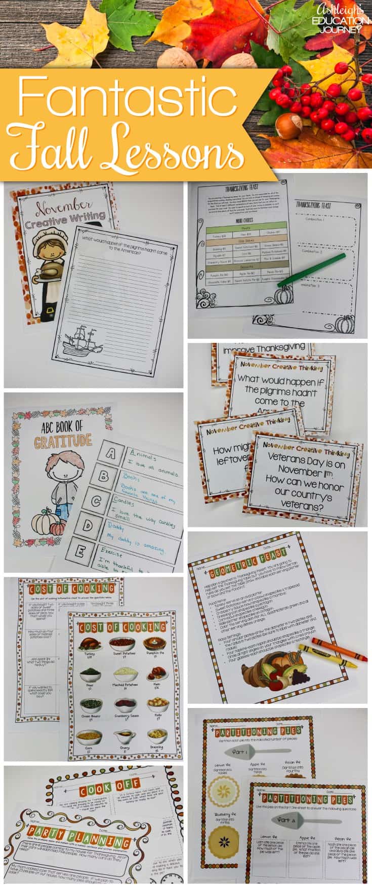 The fall season is such a fun one, and there are plenty of great holidays that happen during this season to teach in the classroom! This blog post is full of fantastic fall lessons that you can use in upper elementary during those beautiful fall months. Click through to check out all of the lessons for 3rd grade, 4th grade, and 5th grade English language arts and math. The fall season is such a fun one, and there are plenty of great holidays that happen during this season to teach in the classroom! This blog post is full of fantastic fall lessons that you can use in upper elementary during those beautiful fall months. Click through to check out all of the lessons for 3rd grade, 4th grade, and 5th grade English language arts and math.