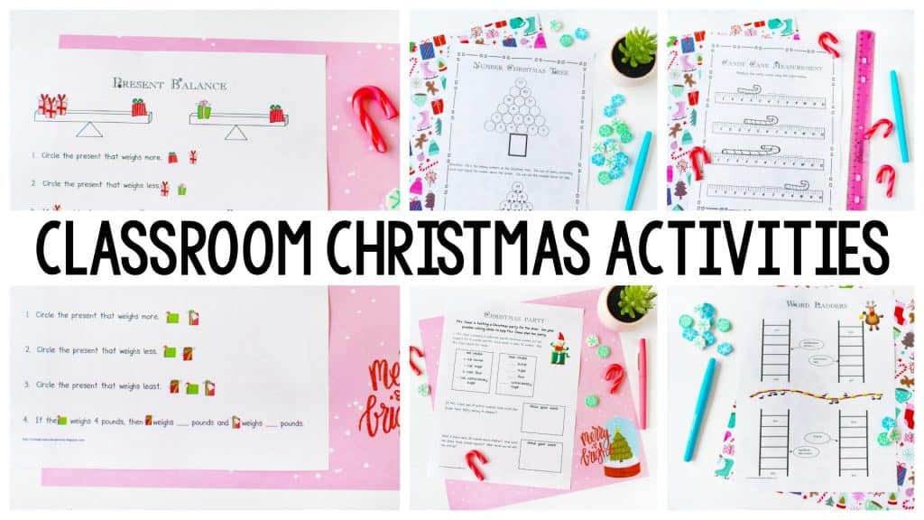 Christmas Worksheets & Activities