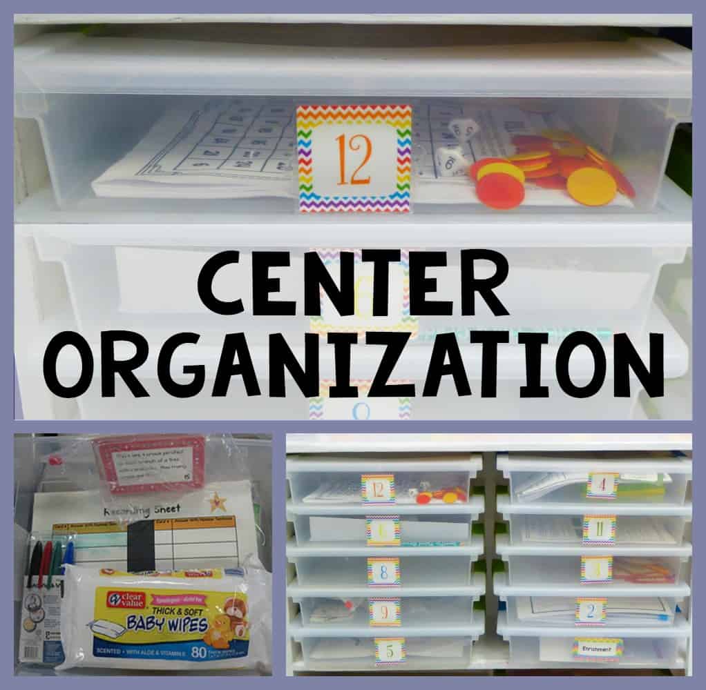 How to Organize Math Centers