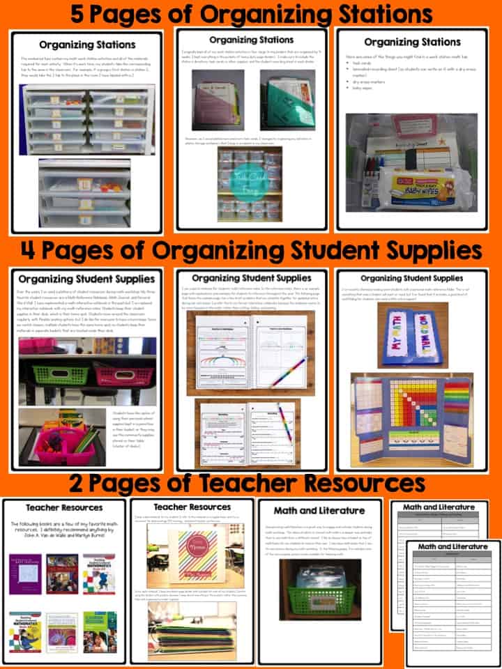 Intimidated by math workshop and all that it entails? Don't be! It was a long, challenging process for me to master teaching in the math workshop style in my upper elementary classroom, but now I feel confident in it -- enough to share with you how I do it! Learn how to teach using math workshop in 3rd grade, 4th grade, and 5th grade using this guide.