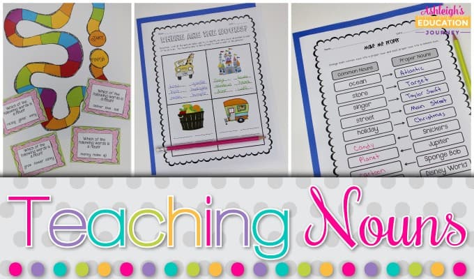 Activities to Teach Nouns