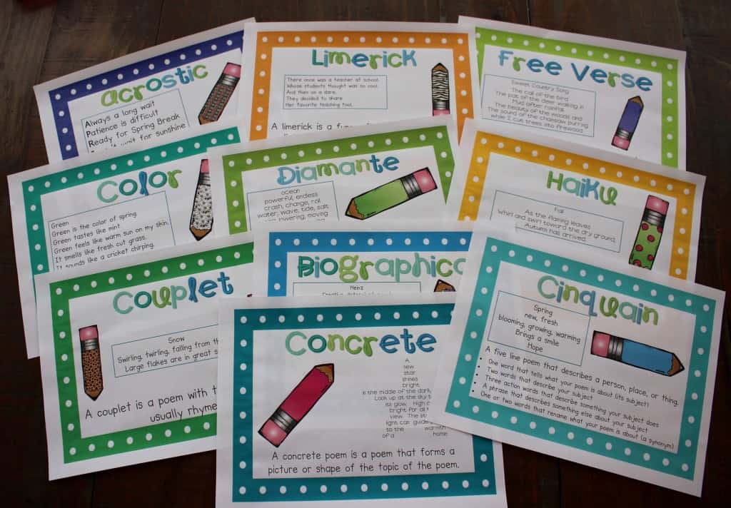 Want to teach your students to have an appreciation for poetry? This blog post details how to teach students to write and love poetry -- and to read it, too! I'm sharing some of my favorite activities that I use in my own upper elementary classroom for teaching poetry. Click through to read my tips and suggestions!