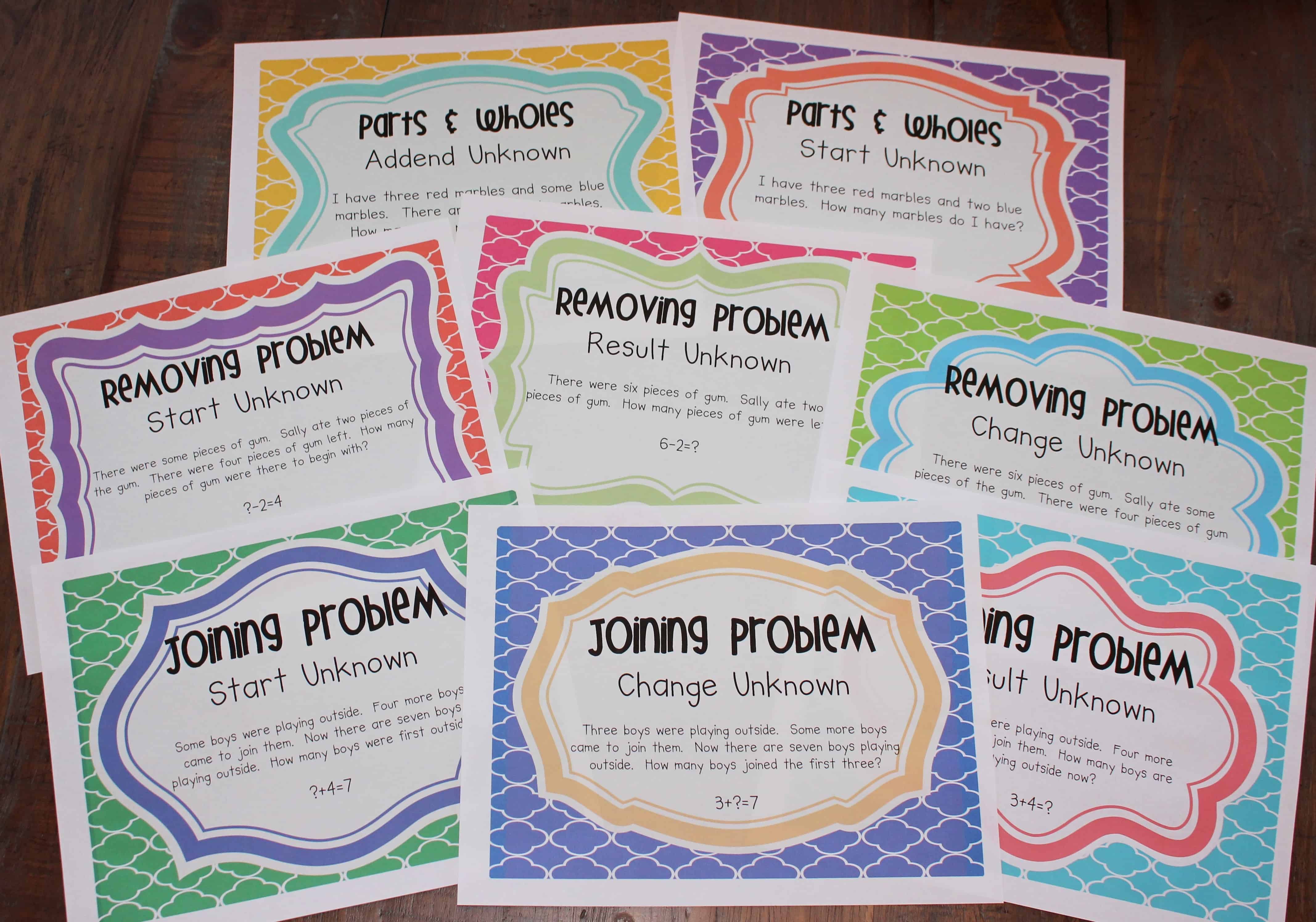 Types of word problems ashleigh s education journey