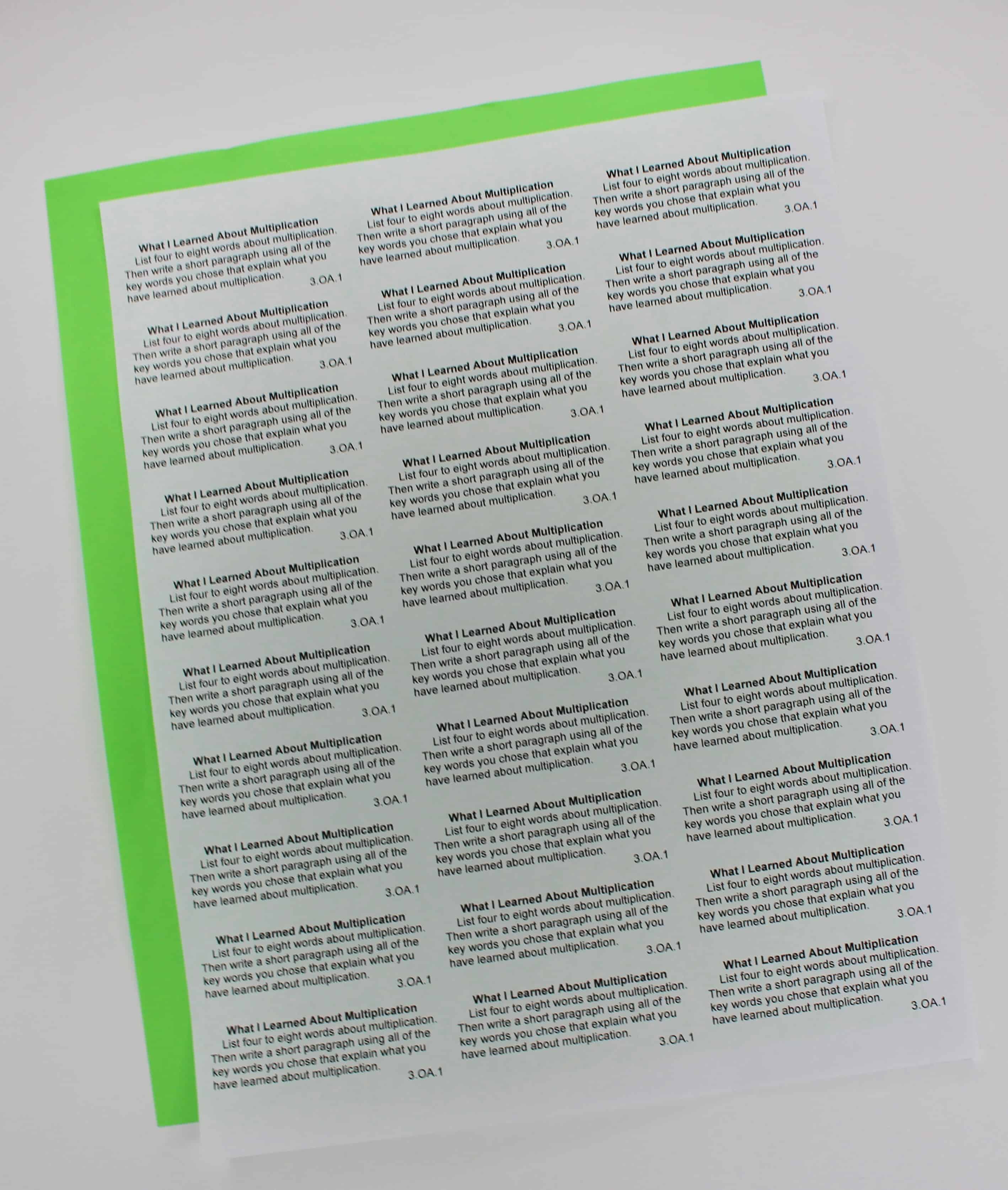 Writing about math is a very effective way to help students better understand WHY they're doing what they're doing when solving a math problem. This blog post goes into detail about why having your upper elementary students write about math is worthwhile and shares a lot of visuals, including math journal prompts. Click through to read the full blog post!