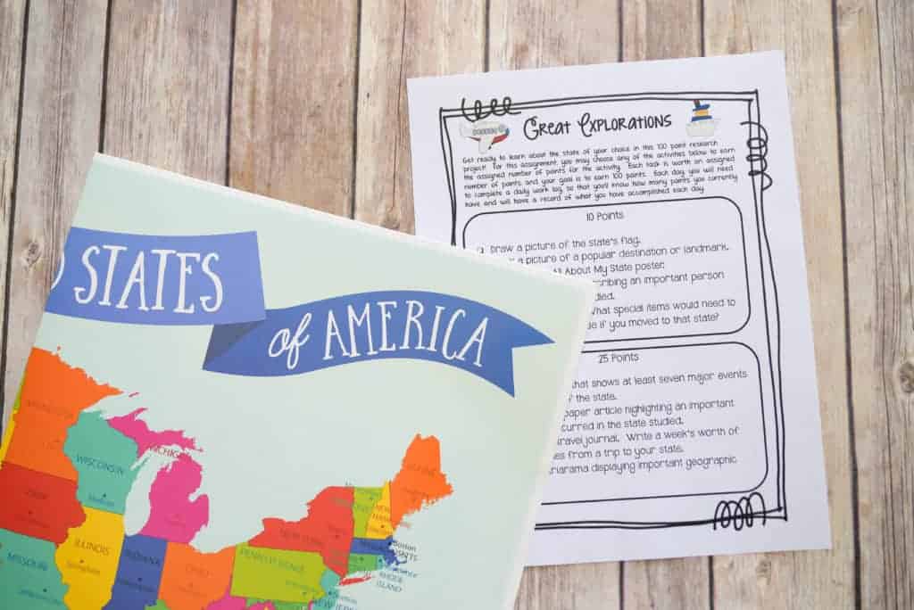 Encourage your upper elementary students to study a U.S. state in more depth with this Great Explorations research project! Kids love learning more about different places, so give them the opportunity to explore a state in America with this project created for 3rd grad, 4th grade, and 5th grade classrooms. Your students will complete research -- great skills for them to learn in elementary school! Click through to read more.