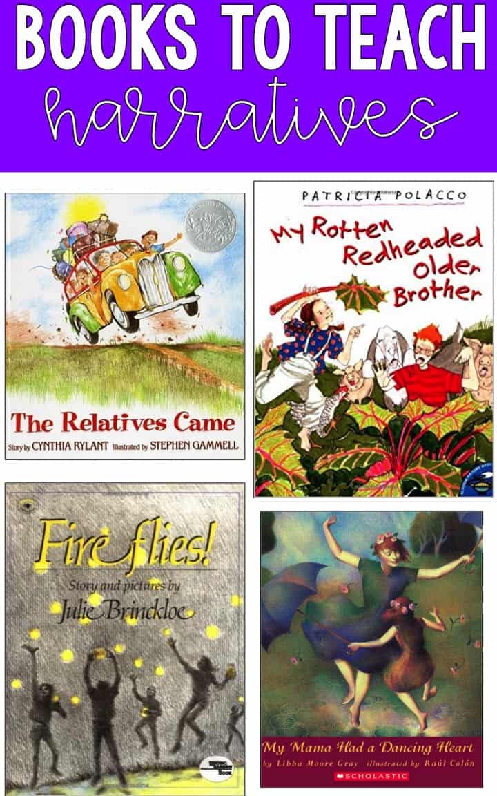 Teaching narrative writing to upper elementary students can be SO much fun! But, as we know, there are a lot of pieces to narrative writing, and it's a lot to teach. This blog post shares tons of tips, mentor texts, activities, and resources for teaching narratives in 3rd grade, 4th grade, and 5th grade. Click through to read the post!