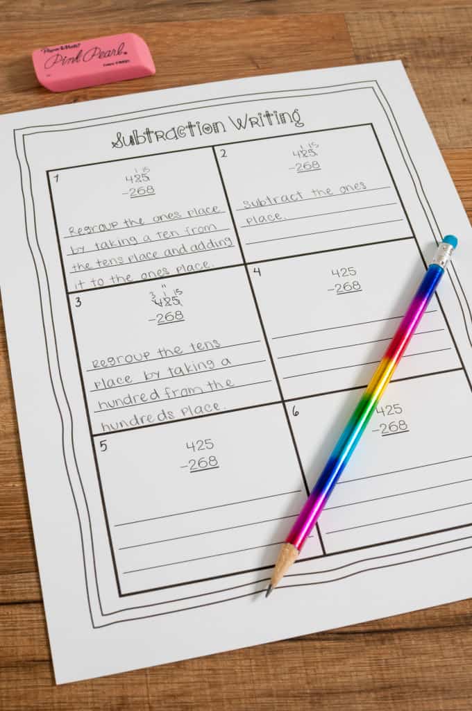 adding and subtracting with regrouping