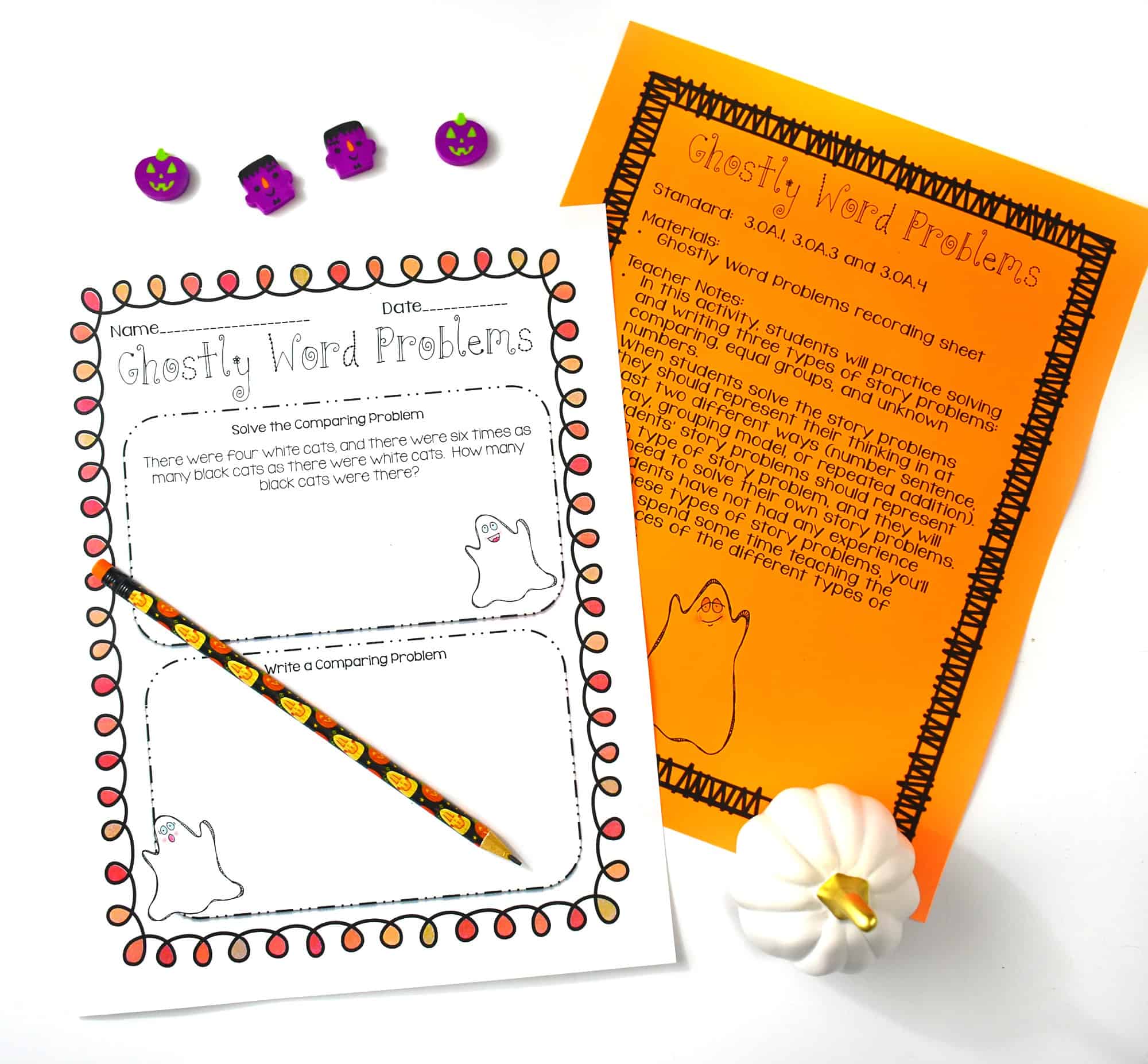 Keep your upper elementary students working on their multiplication skills around Halloween with the activities I'm sharing in this blog post! It can be hard to keep students' attention around holidays, especially a candy-filled holiday like Halloween, but these multiplication activities help! They're engaging and hands-on for 3rd grade, 4th grade, and 5th grade students. Click through to read about them!