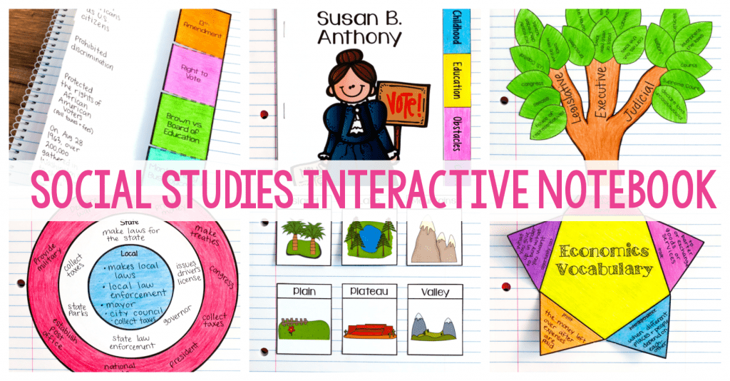 social studies interactive notebook