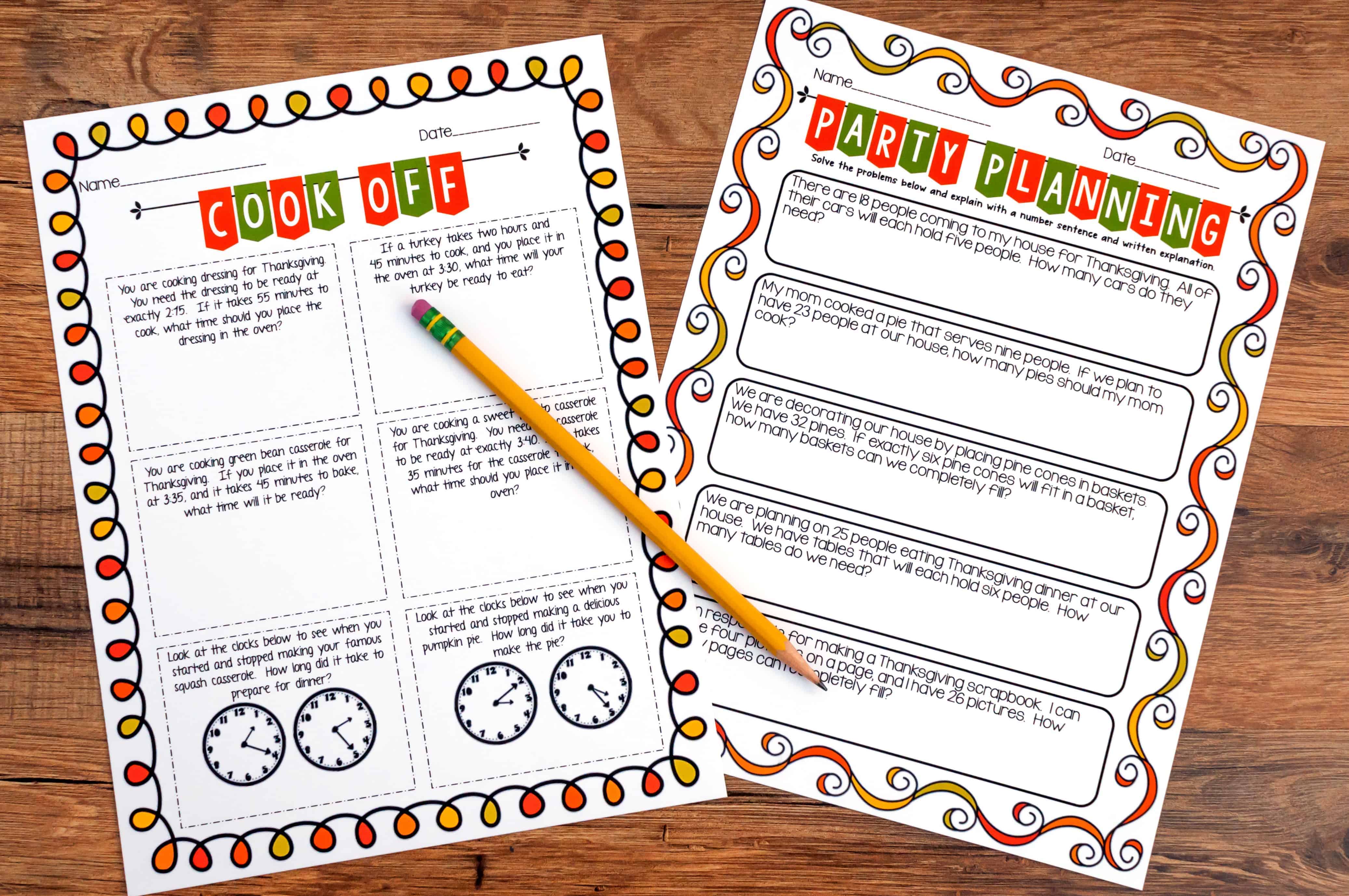 When teachers discuss and teach about Thanksgiving, the focus is almost always on the history of the holiday. I decided to change things up, though, and I created this Thanksgiving activity that focuses on spending -- financial literacy! Your students will work on math skills like addition, subtraction, and multiplication. Click through to read more about this activity for upper elementary grades!