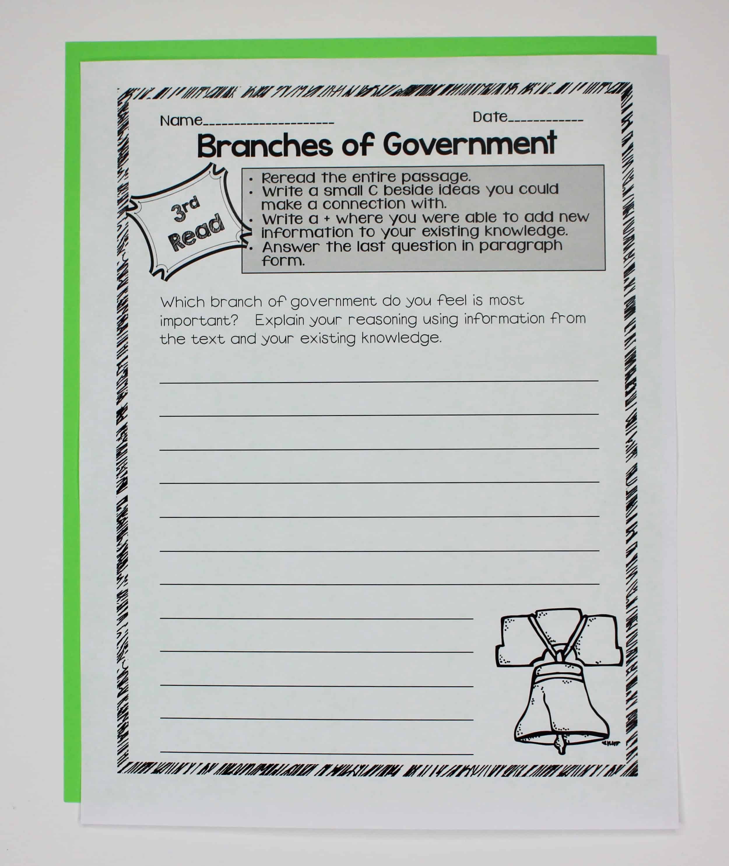Are you teaching government to your upper elementary class? If so, then these government close reading activities will be a huge help in giving your students the tools they need to understand American government! I created these resources for 3rd grade, 4th grade, and 5th grade classes, and you can click through now to learn more about how you can use these government close reading activities in your class! Are you teaching government to your upper elementary class? If so, then these government close reading activities will be a huge help in giving your students the tools they need to understand American government! I created these resources for 3rd grade, 4th grade, and 5th grade classes, and you can click through now to learn more about how you can use these government close reading activities in your class!