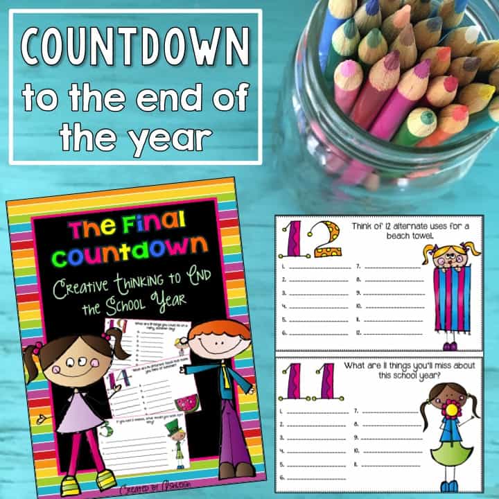 End the school year on a high note with a thoughtful student gift for your upper elementary students! Kids and teachers alike love to have an end of the year countdown because everyone is longing for summer. Still, though, you've had a wonderful school year together full of learning, and student gifts are a great way to end the year on a positive note. Click through to read this post for upper elementary teachers.