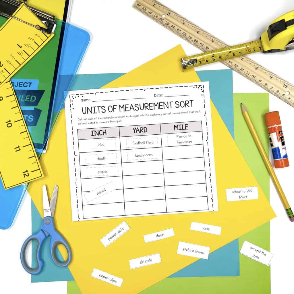 reading a ruler worksheet