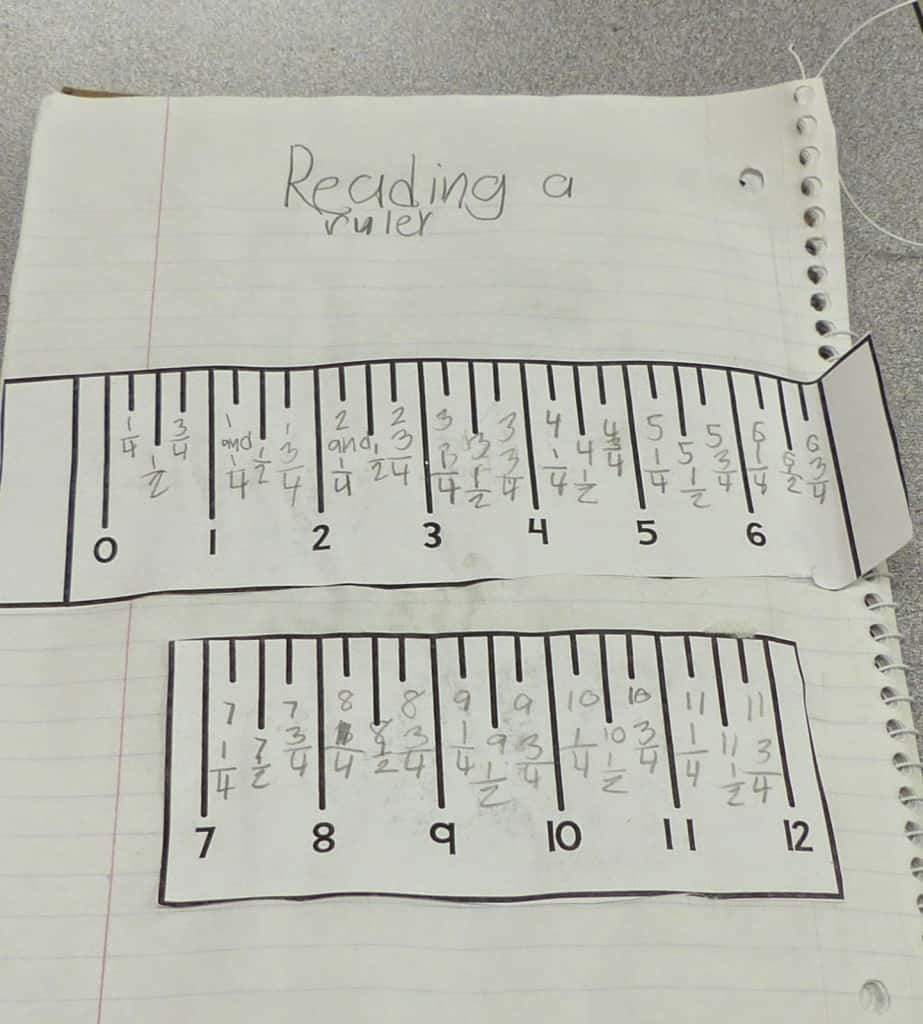 linear measurement ruler