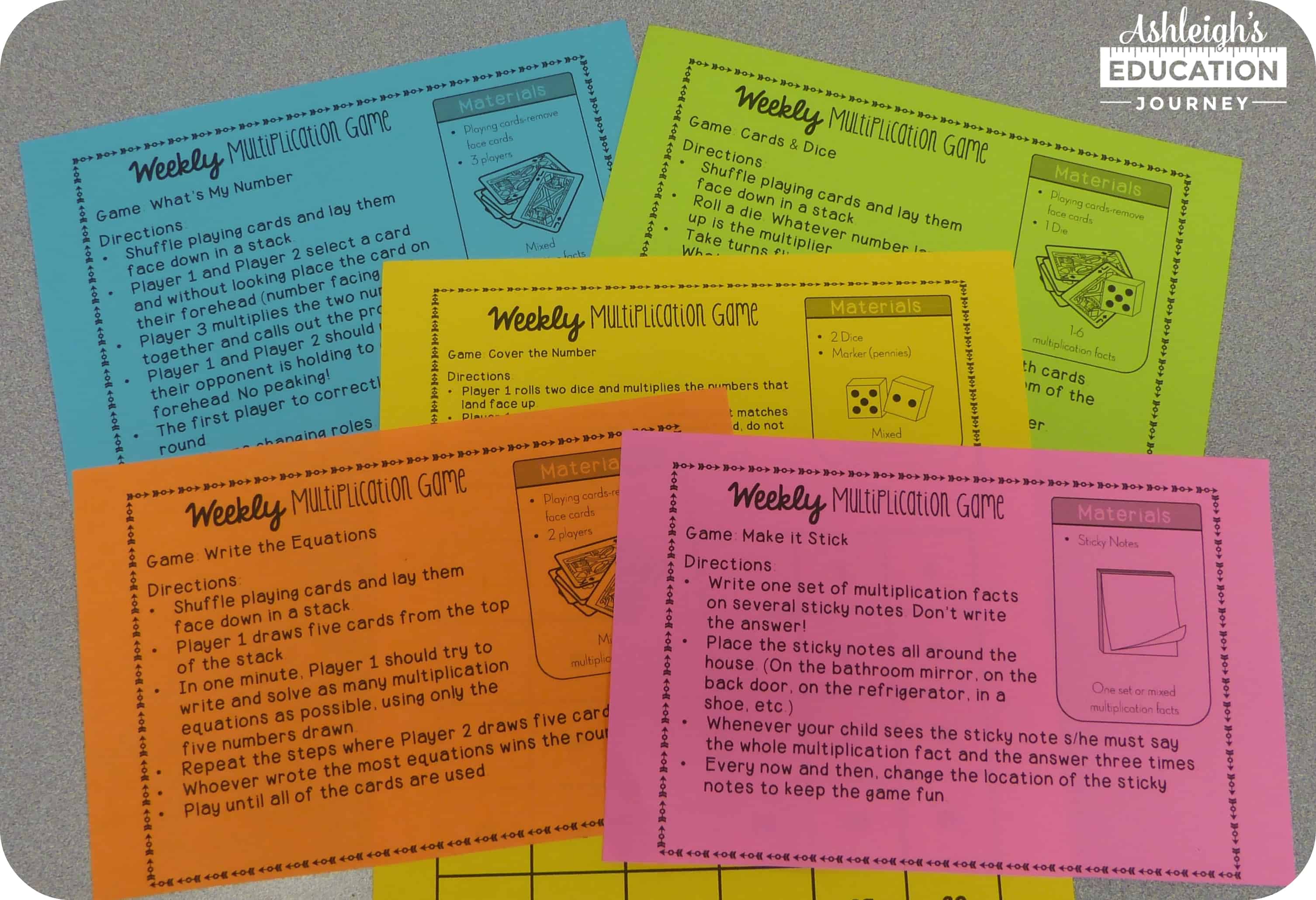 Homework games
