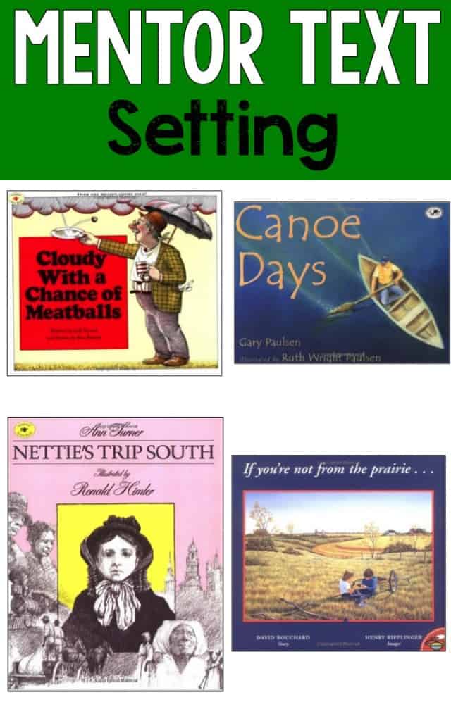 setting mentor text