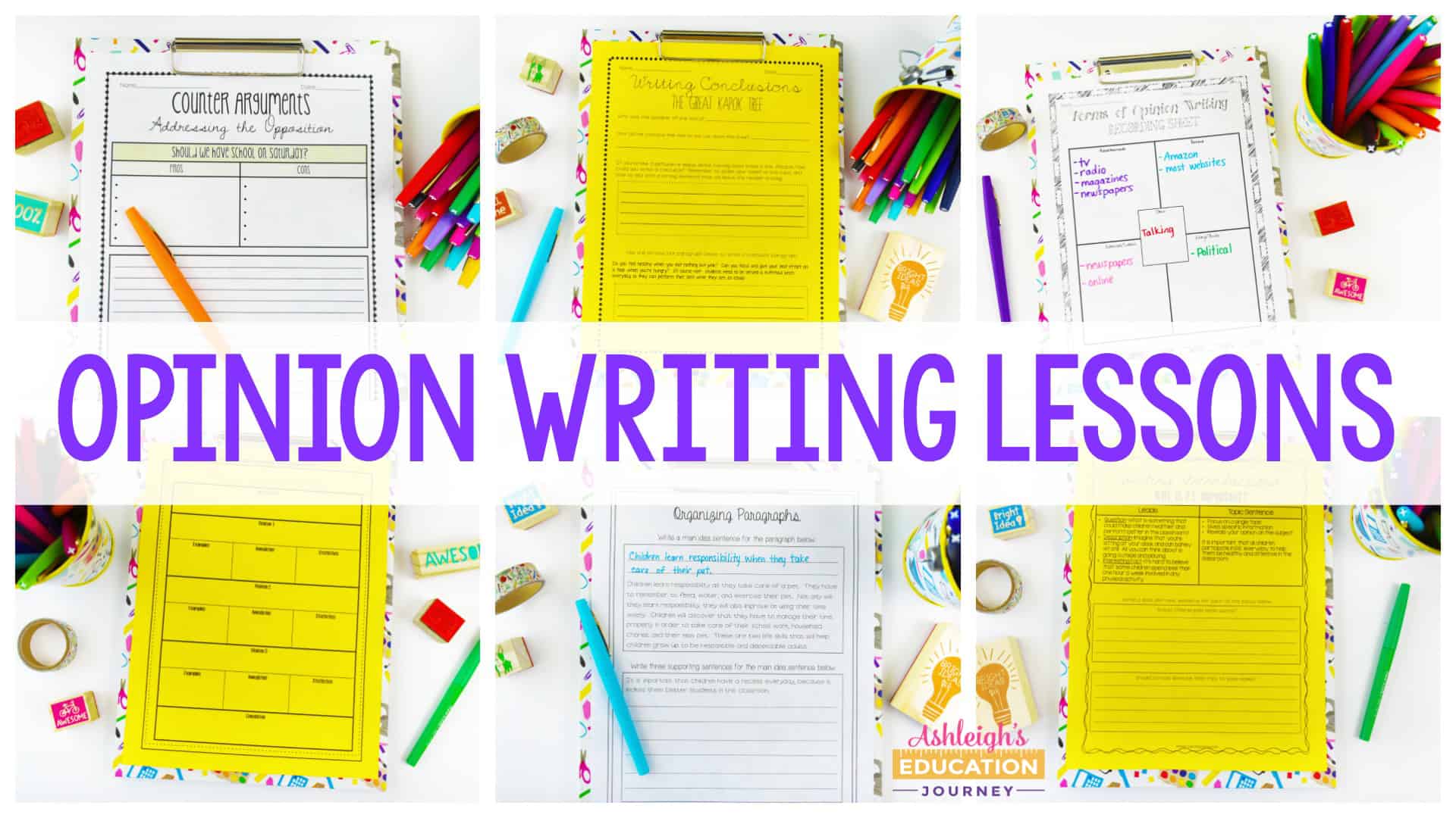 opinion writing lessons