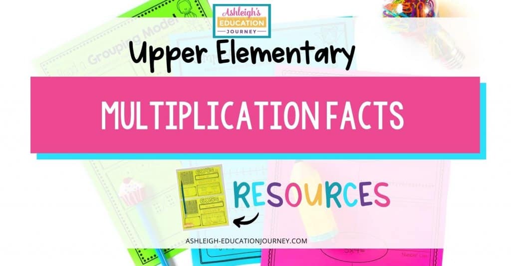 Multiplication Facts For Upper Elementary Students