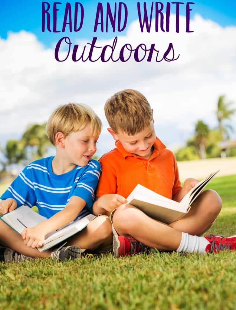 read outdoors