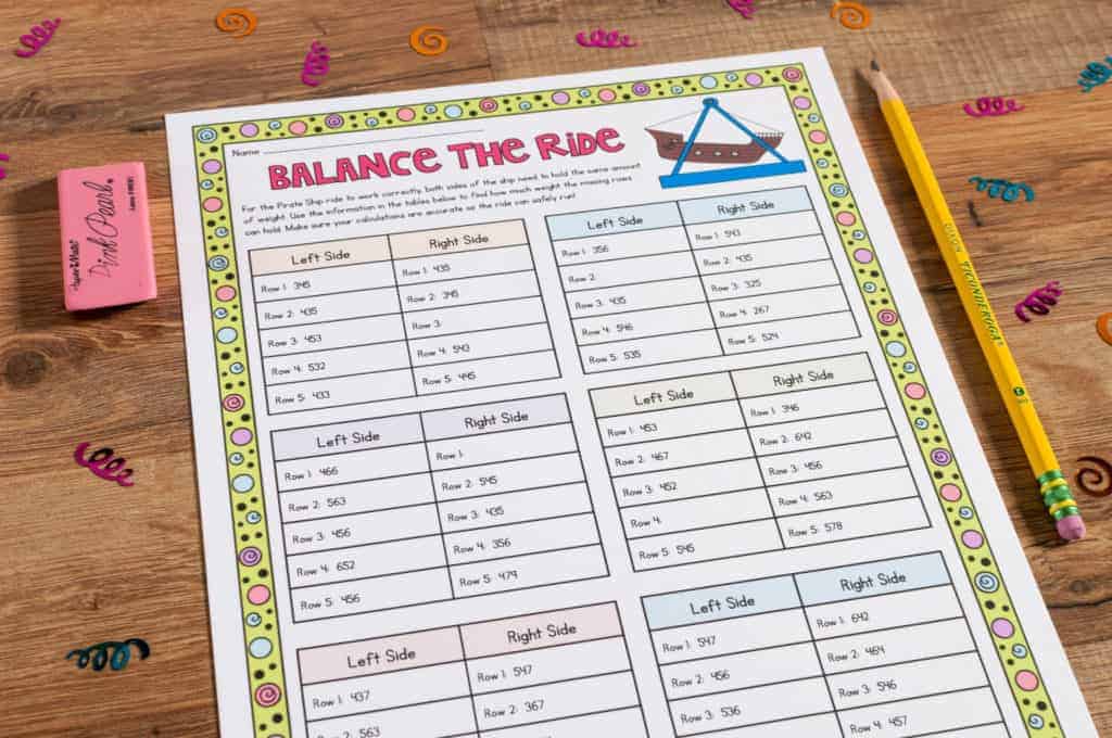 addition and subtraction 4th grade