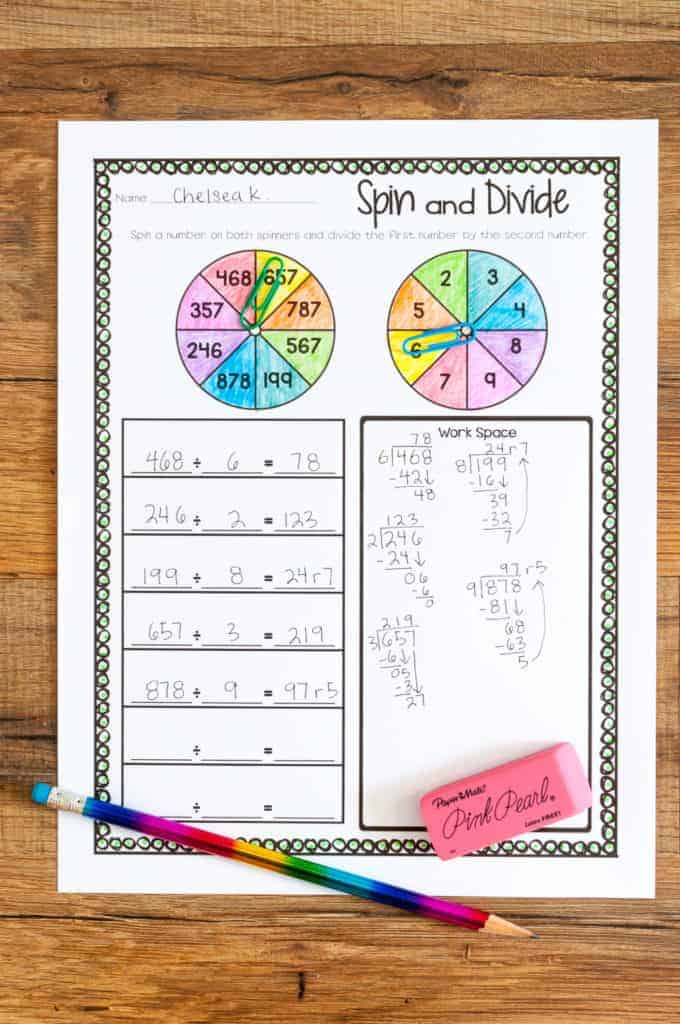 long division game