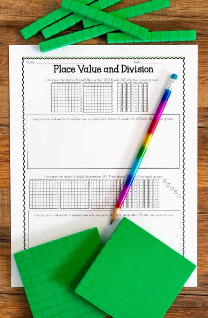 dividing with area models