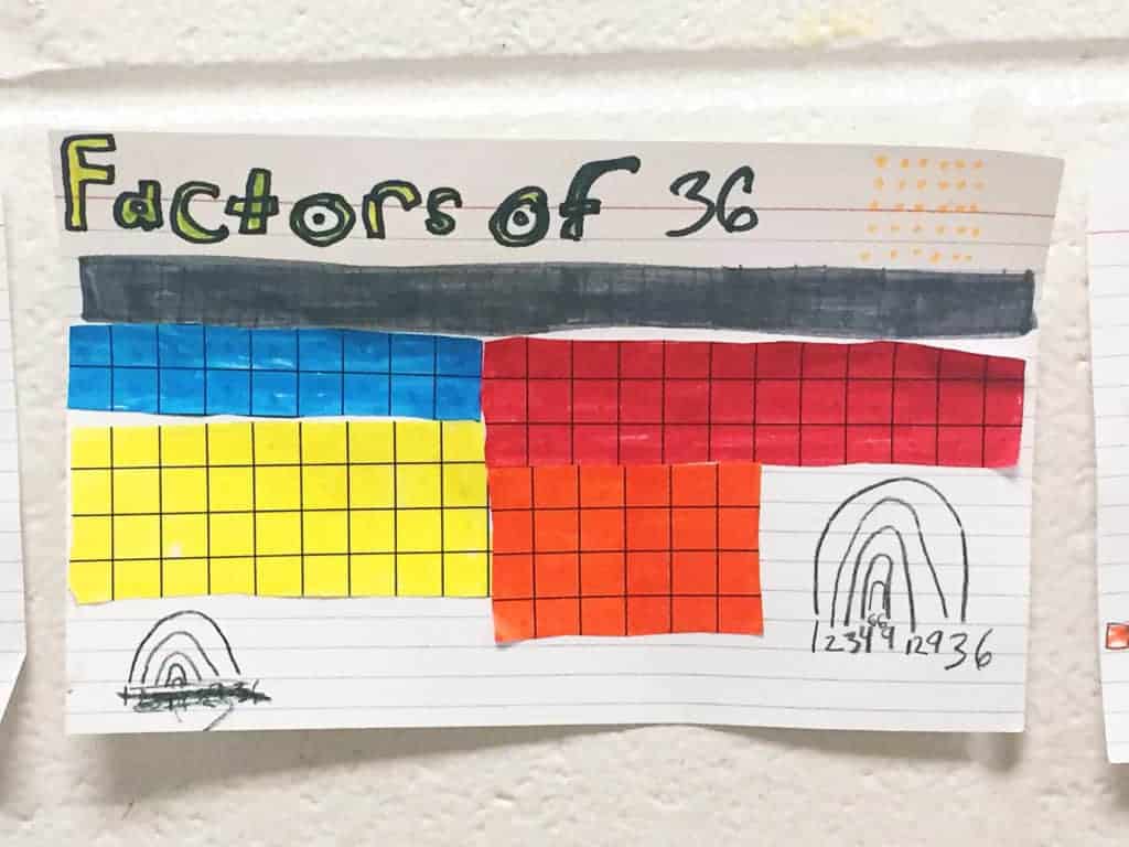 factors and multiples