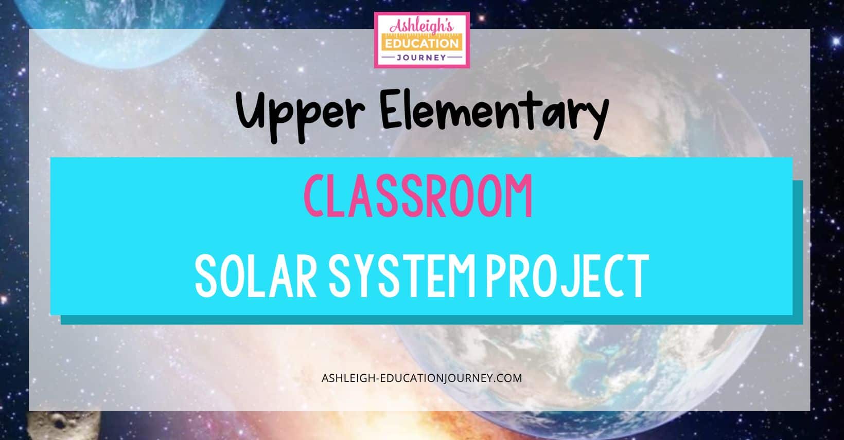 4th Grade Homepage / Solar System Project Examples