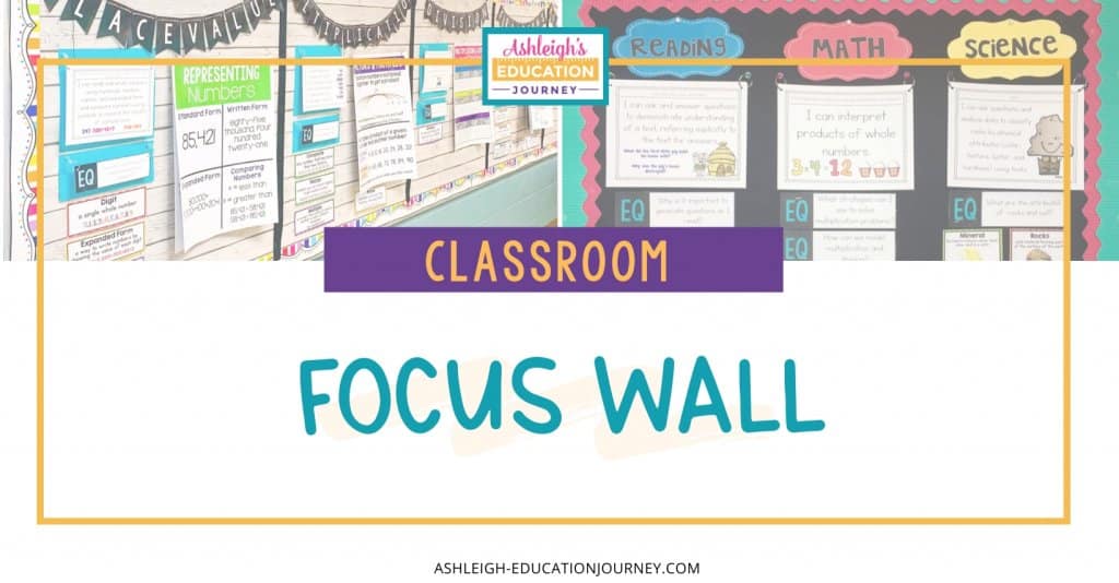 Classroom Focus Wall