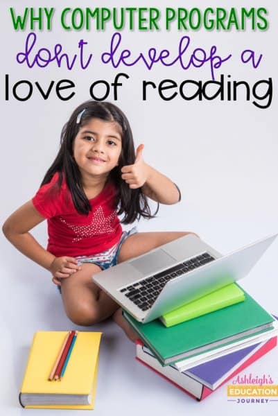 I've never seen a student fall in love with a computer reading passage. Learn how to develop life long readers through independent reading.