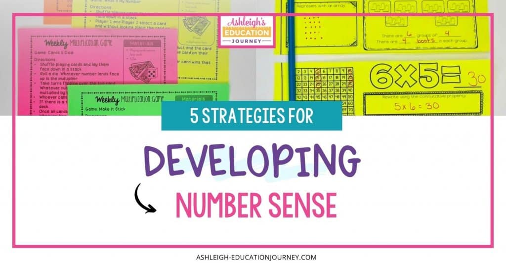 5 Strategies for Developing Number Sense
