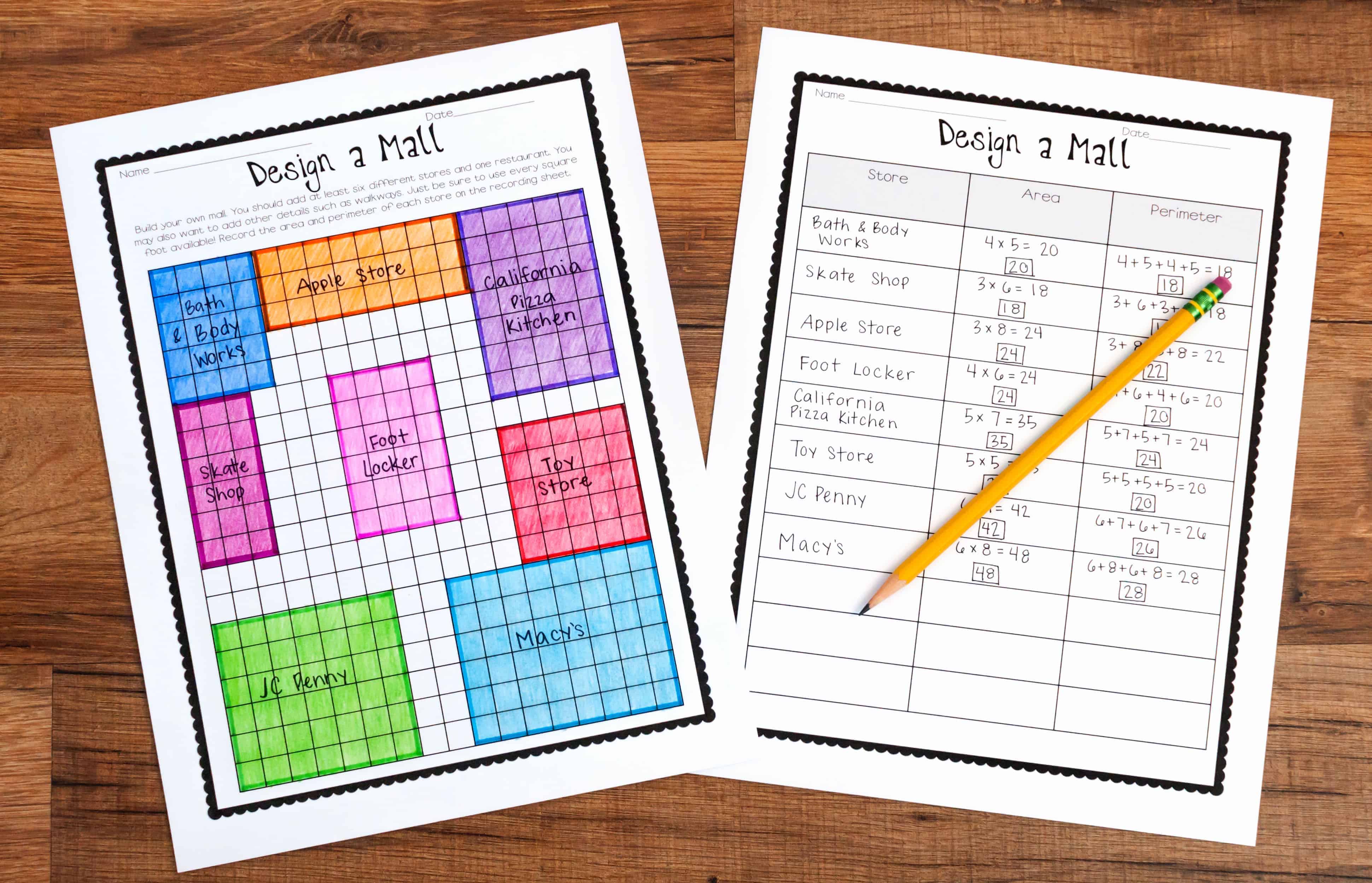 Unit 8 - Perimeter & Area - Platte Valley 4th Grade