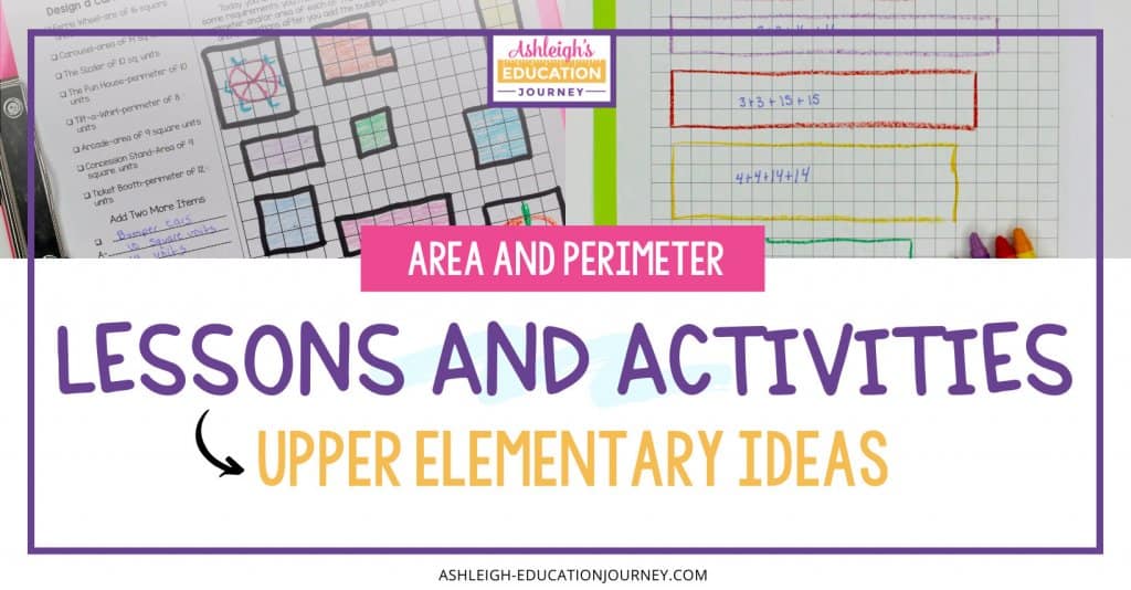 Area and Perimeter Lessons and Activities