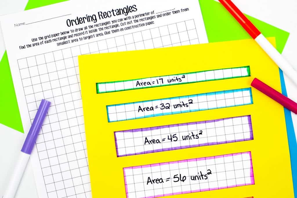 teaching area and perimeter