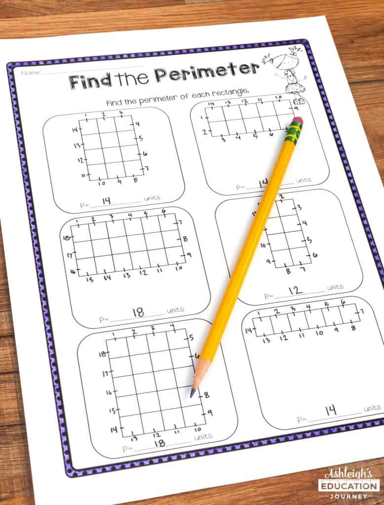 Teaching Area and Perimeter - Ashleigh's Education Journey