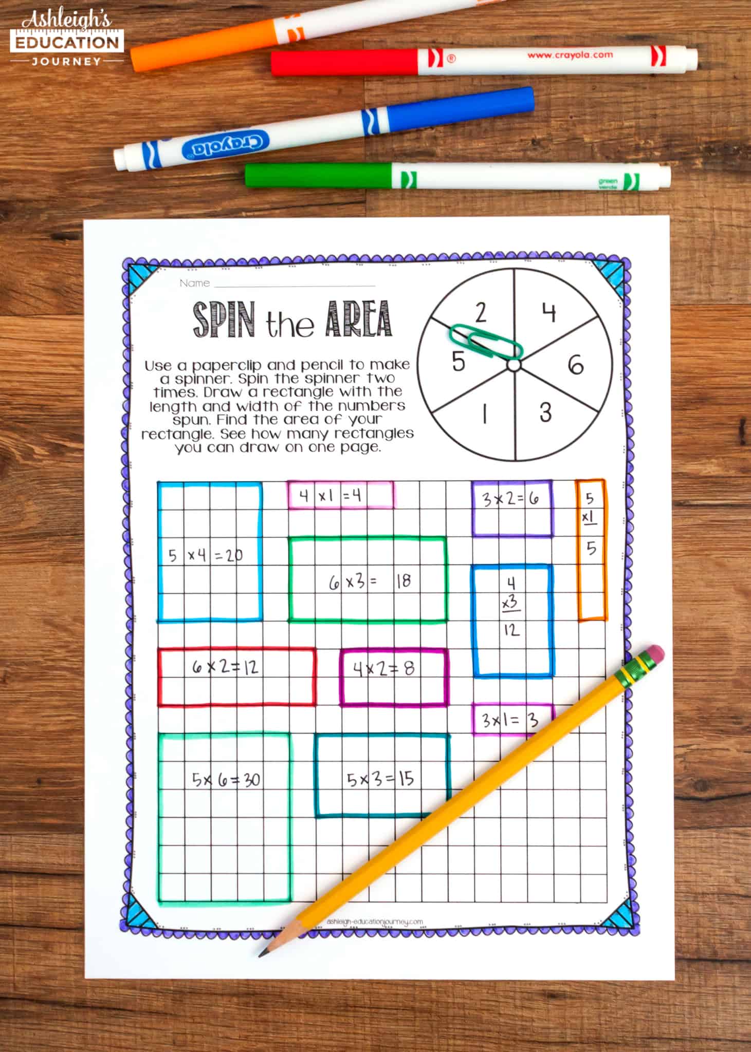Teaching Area And Perimeter - Ashleigh's Education Journey