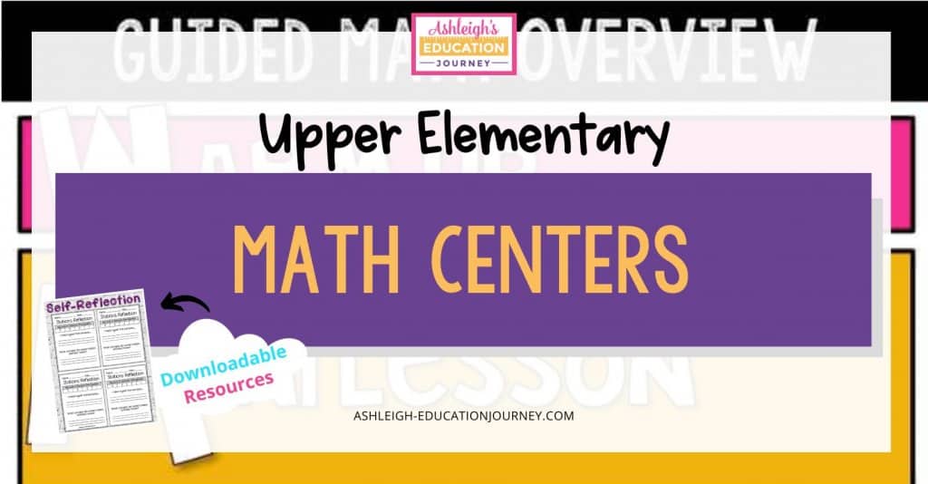 Upper Elementary Math Centers