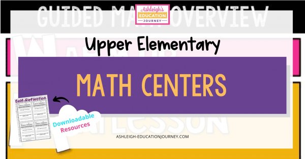 Upper Elementary Math Centers