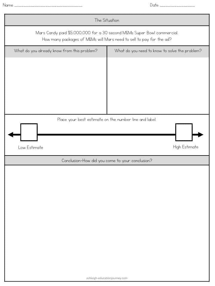 3 act math task