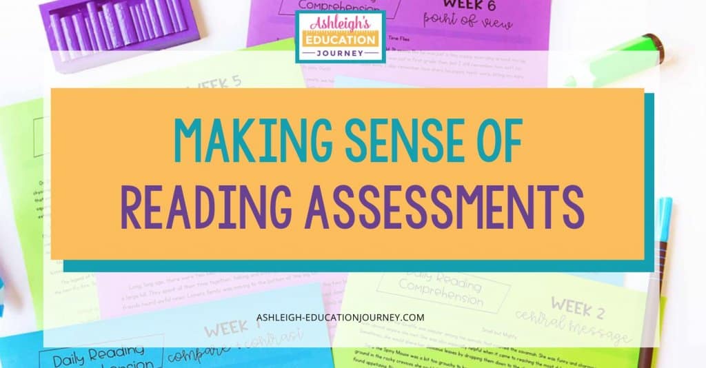 Making Sense of Reading Assessments