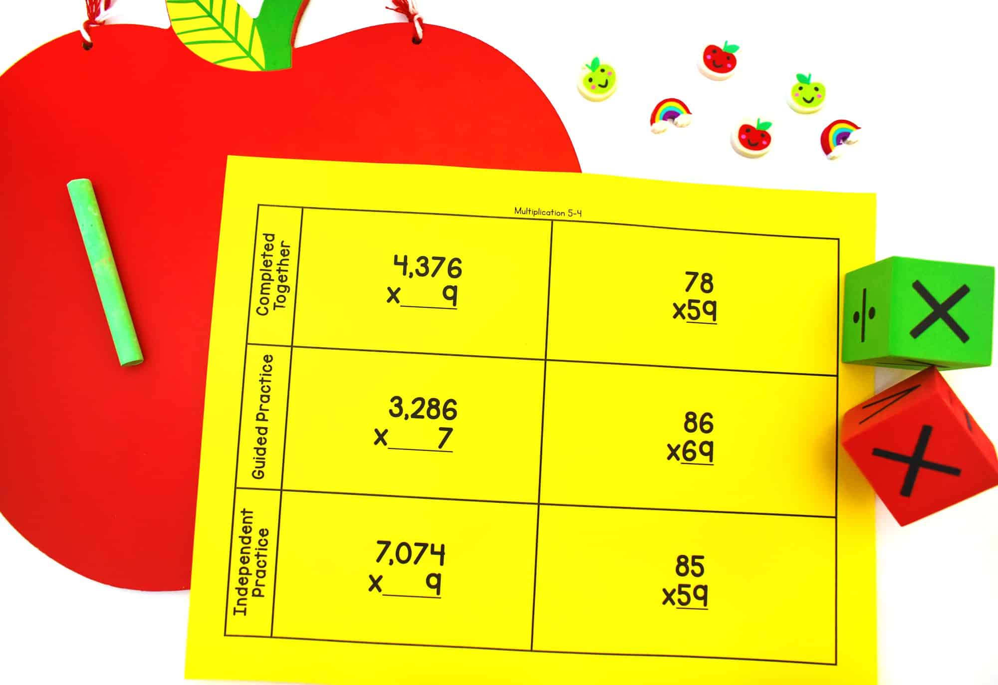 multiplication intervention