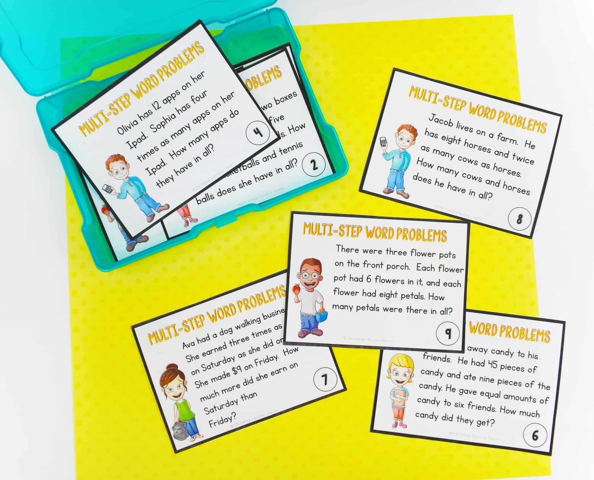 how to solve a multi step word problem