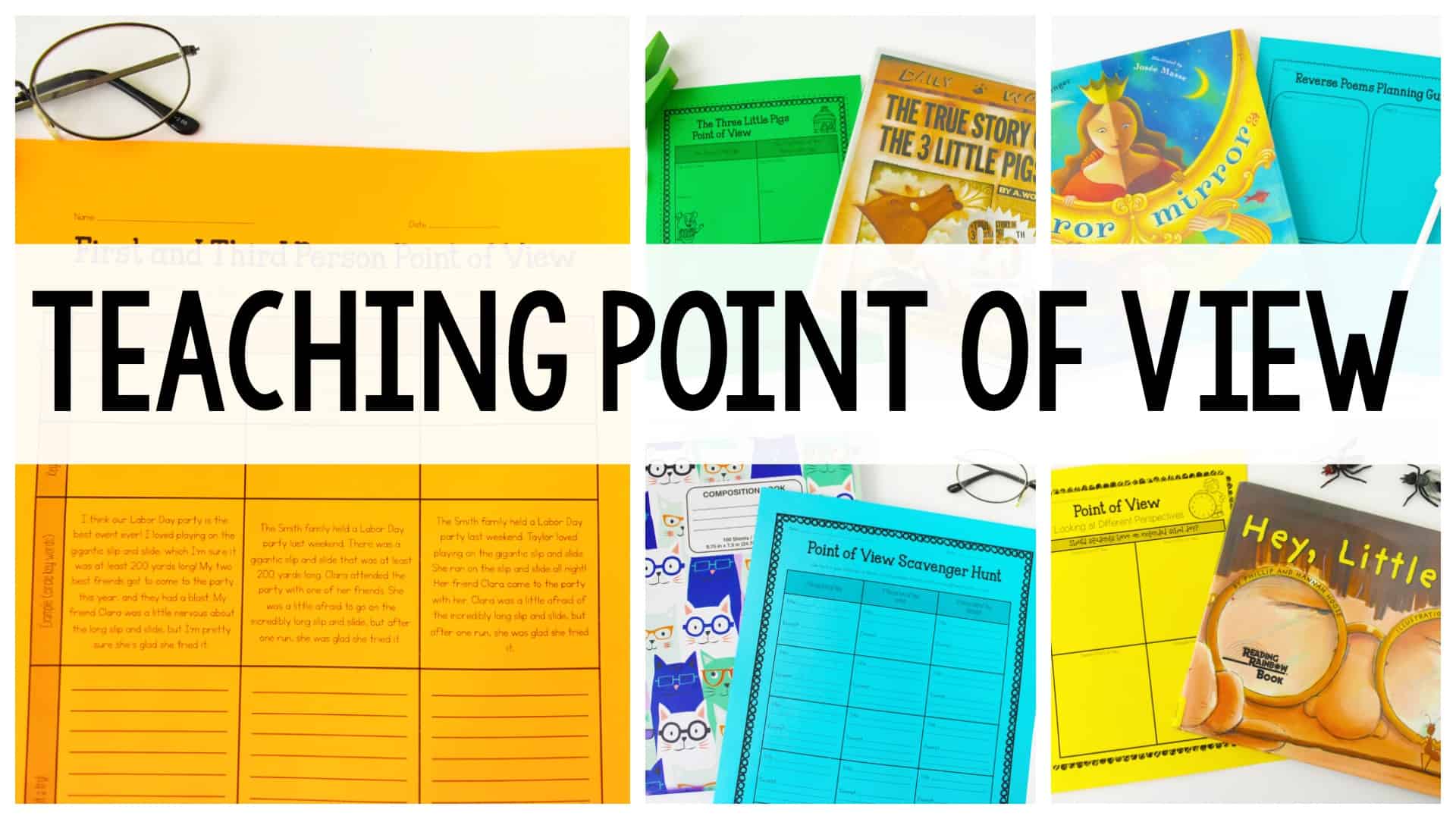 point of view worksheets