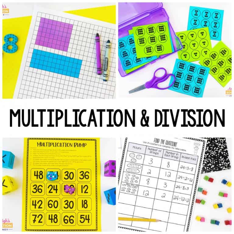 3rd Grade Math Bundle | Math Workshop & Guided Math | Print & Digital ...