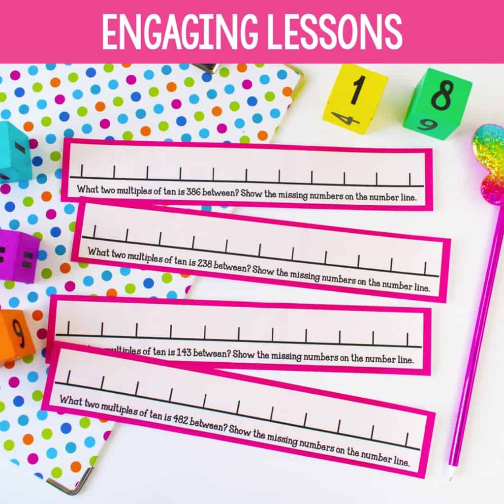 3rd Grade Rounding Unit | Conceptual Lessons & Practice | Print ...