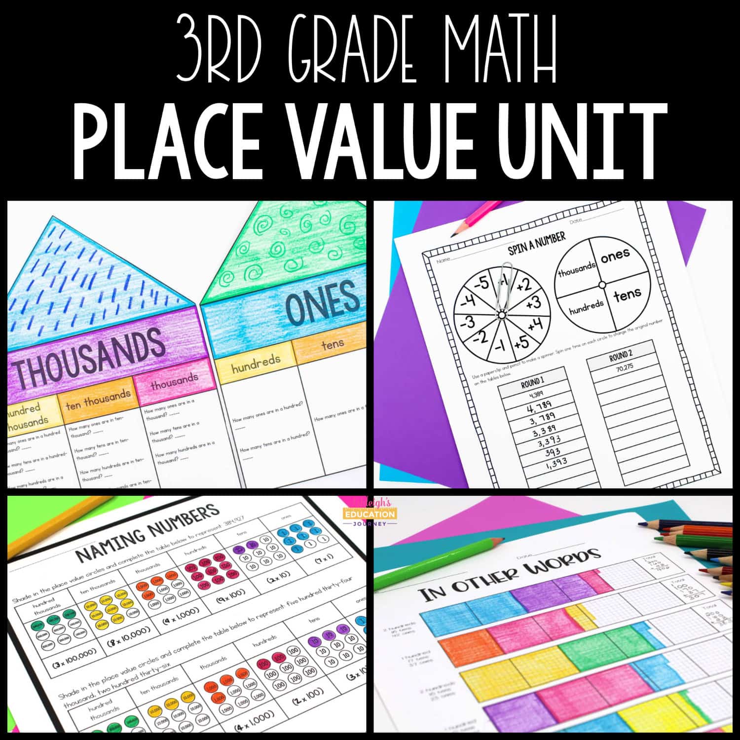 3rd Grade Math: Place Value