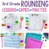 3rd Grade Rounding Unit | Conceptual Lessons & Practice | Print ...