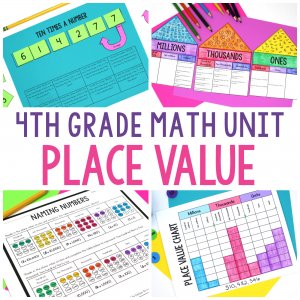 4th Grade Math Place Value Rounding Cover